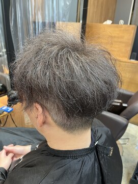 リベアトウキョウ 大島店(ReverTOKYO) メンズ/ハイライト/グレー/[大島駅/大島駅/白髪染め]