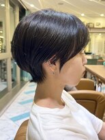 ロンド パルティール 大宮(Lond partir)&nbsp;夏レイヤーカットウェットヘアオリーブベージュニュアンスパーマ