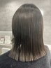 【艶・透明感★★】カット+イルミナカラー+復元トリートメント 