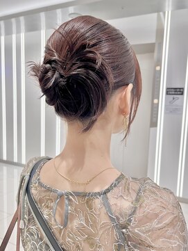 ピークアブー アヴェダ ギンザシックス(PEEK-A-BOO AVEDA GINZASIX) カチモリヘア韓国ヘアヘアセットお呼ばれヘアアレンジ