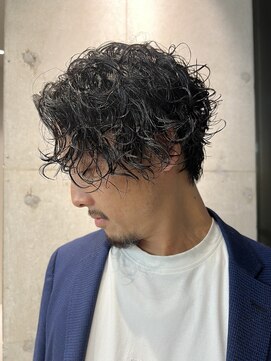 カケル(×.) 大人色気パーマ/スパイラルパーマ