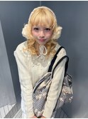 黒髪/ボブルフ/ネビージュ/小顔/ワンレン/梅田/髪質改善/前髪