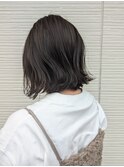 切りっぱなしボブ