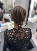 あみおろしヘアセット