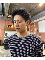 チャプター 問屋町(chapter)&nbsp;スパイキーショート#ピンパーマ#ツイストパーマ眉毛カット