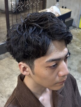 ルーメン 岐阜(ROOO MEN) メンズスパイキーショートカットツイストスパイラルパーマ