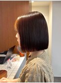 【W】芳賀 ぱつんボブ