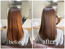 ポンパデュール(Pompadour)の雰囲気（【髪質改善カラー】カラーしながらまとまる髪、艶と潤いを！）