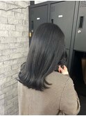 イメチェン/レッドブラウン/フルバング/似合わせカット/本厚木駅