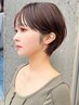【2.3回目限定】似合わせ診断カット+うる艶カラー+シルクTR［ショート/ボブ］