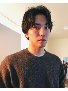 ウィットサークル(wit circle) カジュアルモードなセンターパート