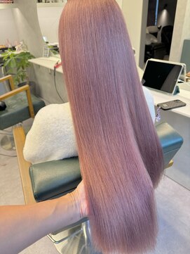 アルム(ALLe'ME) スーパーロングピンクベージュ