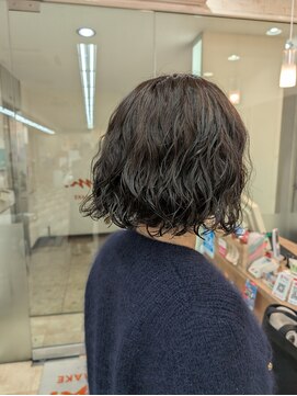 エイムヘアメイク 舟入店 ボブパーマ