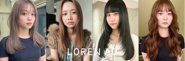 ローレンアオ(LOREN AO)のサロンヘッダー