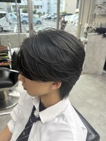 ルートバイドット 町田店(root by dot.)&nbsp;メンズセンターパート×毛流れパーマ