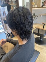 シュヴー 門前仲町(CHEVEUX) ゆるめセンター分けメンズパーマ