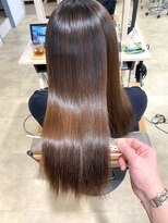 アンジュベイナハ (Ange Bay NAHA)&nbsp; 髪質改善艶髪ストレート+髪質強化トリートメント