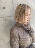 【20代・30代・40代】におススメ似合わせハイトーンワンレンボブ