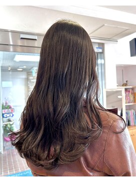 イグレック 庄内本店(igrek) ◆ツヤ感ブラウン×ロングヘア◆