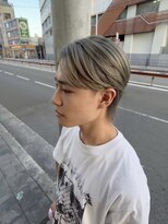 ロア バイ アヴァンス 天王寺店(Lowa by avance.)&nbsp;【韓国系マッシュウルフ】×【シルバーグレージュ】