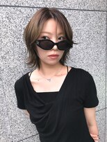ロット(lot)&nbsp;オリーブベージュ×レイヤー