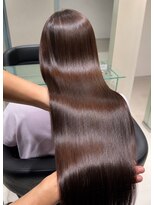 アース 渋谷店(HAIR&MAKE EARTH)&nbsp;艶感ロング美髪縮毛矯正