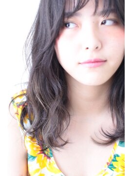 ブルーフェーセス 表参道(blue faces) 『bluefaces』フェザーハイライトグラデーション