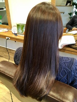 小さな美容室 ハナ(hana) 『ショコラ』カラーで髪色も甘く♪