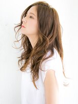 リリアン 青山(relian) ハニーグレージュの柔らかロング☆relian青山