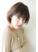 『LOBBY』 渡辺　ひし形ボブ☆オリーブベージュ