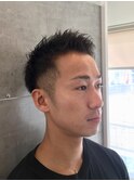 ツーブロック ベリーショート