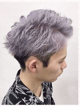 エーアイ 千石 巣鴨 白山店(Ai HAIR) ツーブロックサイドパートスタイル[千石/巣鴨/白山/髪質改善］