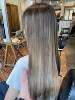 ナンバースリー 溝の口店(Number Three)&nbsp;ハイライトバレイヤージュで外国人カラー☆