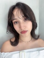 アイティーバイアルバム 藤沢店(IT by ALBUM)&nbsp;ウルフカット_フェミニンロングダークアッシュ_28715