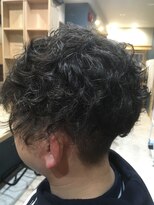 ヘアサロンアンドヘアメイクディー(hair salon hair make D)&nbsp;仙台D　イージーパーマ×刈り上げ×ウェーブカールｓｔｙｌｅ