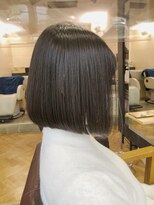 ビー オン ディー ヘア 池袋(BonD hair) カラーなし！ナチュラル切りっぱなしボブ