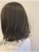 ゆるボブ×アッシュグレー
