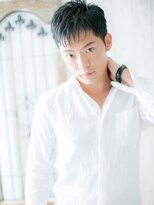 グルーミングサロン バーバー キャッスル 北浦和西口(Grooming salon Barber Castle)&nbsp;爽やかパープルブラック小顔補正立体カットP