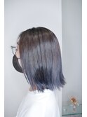 20代30代40代 バレイヤージュ ブルージュカラー