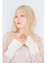 ガリカ 渋谷(Gallica)&nbsp;ブロンドカラー外国人風金髪ミディアム10代20代30代