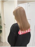 肌色がキレイに見える/ミルクティーベージュ/ダブルカラー