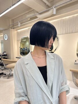 ニコ トウキョウ ヨコハマ(nico) ボブ/切りっぱなしボブ/ミディアム/ミニボブ