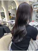 韓国レイヤーラベンダーアッシュ