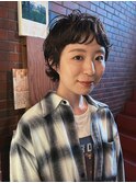 (stylist高橋)ショートウルフパーマ