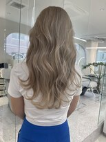 ガガ 心斎橋(GAGA)&nbsp;ミルクティーベージュダブルカラーインナーカラーケアブリーチ