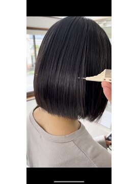 メロウ(mellow) 縮毛矯正×ボブ