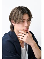 オーシャントーキョー(OCEAN TOKYO)&nbsp;韓国ヘアカルマパーマカルマバングセンターパートウルフ