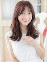 モッズ ヘア 福岡姪浜店(mod's hair) mod's姪浜/美髪ベビーピンクふんわりカールエアリーセミディe