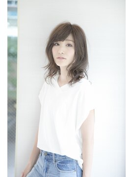 ルルディ バイ アフロディーテ銀座(luludi by APHRODITE) カール/セミディ/シアーカラー/姫カット/銀座