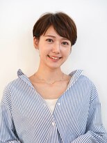 アイスバーグ(eyesburg)&nbsp;ショートカット/ひし形ショートボブ/前髪あり20代30代40代/清澄